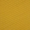 Eurofirany DESIGN 91 BONI / 4 Lovatiesė su geometriniu raštu, išgautu karšto spaudimo technika (hot press), 170X210 cm, spalva: garstyčių