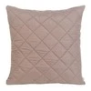 Eurofirany DESIGN 91 ALARA / 3 Pagalvės užvalkalas su geometriniu raštu, dygsniuotu karšto spaudimo būdu (hot press), 40X40 cm, spalva: tamsiai rožinė