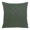 Eurofirany DESIGN 91 ALARA / 3 Pagalvės užvalkalas su geometriniu raštu, dygsniuotu karšto spaudimo būdu (hot press), 40X40 cm, spalva: tamsiai žalia