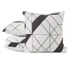Eurofirany D91/PO/GEO/01 40X40 BEIGE+Juodas