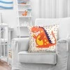Eurofirany D91 / PO / KIDS / 8B 45X45 VELVET / B + POMA Pagalvės užvalkalas Pagalvės užvalkalas