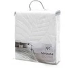 Eurofirany DESIGN 91 BONI / 6 Lovatiesė, dygsniuota karšto spaudimo būdu su lapų raštu, 170X210 cm, spalva: balta Lovatiesė