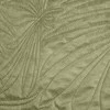 Eurofirany DESIGN 91 LUIZ / 4 Aksominė lovatiesė, dygsniuota karšto spaudimo būdu su palmių lapų raštu, 170X210 cm, spalva: šviesiai žalia Lovatiesė
