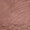 Eurofirany DESIGN 91 LUIZ / 4 Aksominė lovatiesė, dygsniuota karšto spaudimo būdu su palmių lapų raštu, 170X210 cm, spalva: rožinė Lovatiesė