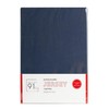 Eurofirany DESIGN 91 Medvilninė paklodė su guma JERSEY, 140X200+30CM, 125 g/m2 , spalva: mėlyna Paklodė