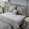 Eurofirany DESIGN 91 Medvilninė paklodė su guma JERSEY, 140X200+30CM, 125 g/m2 , spalva: šviesiai pilka