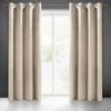 Eurofirany FEED / MELANIE / BEIGE 140X250 TRANS