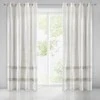 Eurofirany FIR / ANNE / B + BEŻ 140X270 CON Dieninės užuolaidos