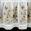 Eurofirany FIR/FLORA/B+ŻÓŁ 30X150 Dieninės užuolaidos