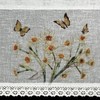Eurofirany FIR/FLORA/B+ŻÓŁ 60X150 Dieninės užuolaidos Dieninės užuolaidos