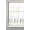 Eurofirany FIR / LAURA / B + ROŽINĖ 30X150 Dieninės užuolaidos