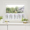 Eurofirany FIR / LAURA / B + ROŽINĖ 30X150 Dieninės užuolaidos