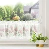 Eurofirany FIR / MONA / B + RÓŻ 30X150 Dieninės užuolaidos