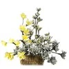 Eurofirany Euro užuolaidos KW / FLORE / 519 / CT 76X26 C.TURK (X6)