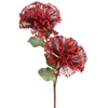 Eurofirany KW/FLORE/895/CZE JUODA+ŽALIA