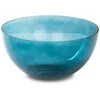 Eurofirany LIMITED COLLECTION LILI6 Meninio stiklo dubuo, ∅ 25 X 13 cm, spalva: turkio