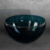 Eurofirany LIMITED COLLECTION LILI6 Meninio stiklo dubuo, ∅ 25 X 13 cm, spalva: turkio