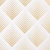 Eurofirany LIMITED COLLECTION BLANCA2 Paveikslas su auksiniu atspaudu aukso spalvos rėmelyje, 53X53 cm, spalva: balta / auksinė