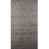 Eurofirany minkšto aksomo užuolaida ARETA su boho stiliaus raštu / 200 g/m2 / 140x250 / sidabro ir aukso spalvos