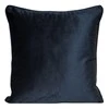 Eurofirany PIERRE CARDIN minkšto ir švelnaus aksomo pagalvės užvalkalas SIBEL, 45X45 cm, spalva: juoda