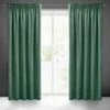 Eurofirany PIERRE CARDIN SIBEL Naktinė užuolaida iš minkšto aksomo, 260 g/m2, 140X270 cm, juosta / tunelis / kabliukai, spalva: mėtinė