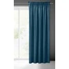 Eurofirany PIERRE CARDIN SIBEL Naktinė užuolaida iš minkšto aksomo, 260 g/m2, 140X270 cm, juosta / tunelis / kabliukai, spalva: tamsiai mėlyna
