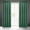 Eurofirany PIERRE CARDIN SIBEL Naktinė užuolaida iš minkšto aksomo, 260 g/m2, 140X270 cm, juosta / tunelis / kabliukai, spalva: mėtinė