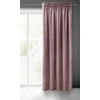 Eurofirany PIERRE CARDIN SIBEL Naktinė užuolaida iš minkšto aksomo, 260 g/m2, 140X270 cm, juosta / tunelis / kabliukai, spalva: pudrinė