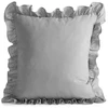 Eurofirany SI/PO/FRILL 45X45 SIDABRINĖ/MEDVILNĖ