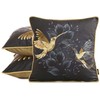 Eurofirany SI/PO/VELVET/01 45X45 Juodas+GOLD