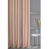 Eurofirany TERRA COLLECTION AVINION Naktinė užuolaida iš minkšto šenilinio audinio, 140X250 cm, kilpos / žiedai, spalva: pudros
