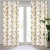 Eurofirany Užuolaidos CAREN / B + BEIGE 140X250 TRANS