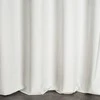 Eurofirany ELIZA Minkšto aksomo naktinė užuolaida su smulkiu raštu, 140X250 cm, kilpos / žiedai, spalva: balta