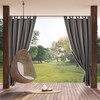 Eurofirany Eurocurtains ZAS/GARDEN/STAL 155X200 SZEL/VELCRO