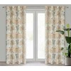 Eurofirany Euro užuolaidos ZAS/KARLA/NAT+RU 140X250 TRANSPARENT