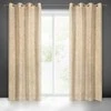 Eurofirany Užuolaidos LIREN / BEIGE 140X250 TRANS