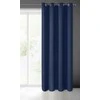Eurofirany LOGAN blackout tipo temdanti naktinė užuolaida, 135X250 cm, kilpos / žiedai, spalva: tamsiai mėlyna