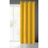 Eurofirany LOGAN blackout tipo temdanti naktinė užuolaida, 135X250 cm, kilpos / žiedai, spalva: garstyčių
