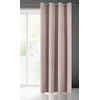 Eurofirany LOGAN blackout tipo temdanti naktinė užuolaida, 135X250 cm, kilpos / žiedai, spalva: pudros