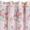 Eurofirany Užuolaidos POLLY / Rožinis 140X250 TRANS
