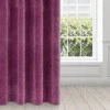Eurofirany DIVA LINE RIA Minkšto aksomo naktinė užuolaida, 140X250 cm, kilpos / žiedai, spalva: violetinė