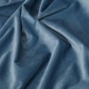 Naktinė užuolaida iš minkšto aksomo Eurofirany DIVA LINE RIA 140X270 cm, juosta/ tunelis/ kabliukai, 300g/m2, spalva: tamsiai mėlyna