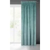 Naktinė užuolaida iš minkšto aksomo Eurofirany DIVA LINE RIA 140X270 cm, juosta/ tunelis/ kabliukai, 300g/m2, spalva: mėlyna