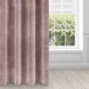 Eurofirany DIVA LINE RIA Minkšto aksomo naktinė užuolaida, 140X250 cm, kilpos / žiedai, spalva: pudros