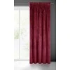 Naktinė užuolaida iš minkšto aksomo Eurofirany DIVA LINE RIA 140X270 cm, juosta/ tunelis/ kabliukai, 300 g/m2, spalva: bordo