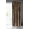 Naktinė užuolaida iš minkšto aksomo Eurofirany DIVA LINE RIA 140X270 cm, juosta/ tunelis/ kabliukai, 300 g/m2, spalva: ruda