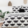 Eurofirany Medvilninio satino patalynės komplektas, 220x200 cm antklodės užvalkalas su pagalvių užvalkalais, dvipusis raštuotas dizainas, užtrauktukas, dovanų pakuotė, miegamojo tekstilė Patalynė