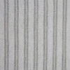 Patalynės komplektas Eurofirany Pilka medvilninė patalynė su auksiniais liurekso siūlais, 220x200 cm, dryžuotas užvalkalų komplektas, OEKO-TEX sertifikatas, 3 dalys, miegamojo tekstilė Patalynė