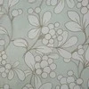 Eurofirany Satininės patalynės komplektas, 220x200 cm, mėtų ir pilkų lapų raštas, medvilninis antklodės užvalkalas, patogi patalynė, su užtrauktuku