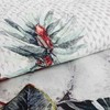 Eurofirany Kalėdinis patalynės komplektas 140x200, balta ir žalia šventinė patalynė, medvilninio satino patalynė, žiemos švenčių patalynė, Kalėdinis antklodės užvalkalų komplektas, miegamojo dekoras